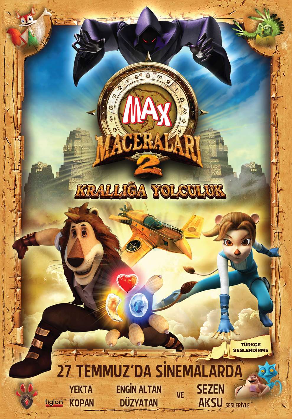 Max Maceraları 2 Krallığa Yolculuk - 2012 DVDRip XviD - Türkçe Dublaj Tek Link indir